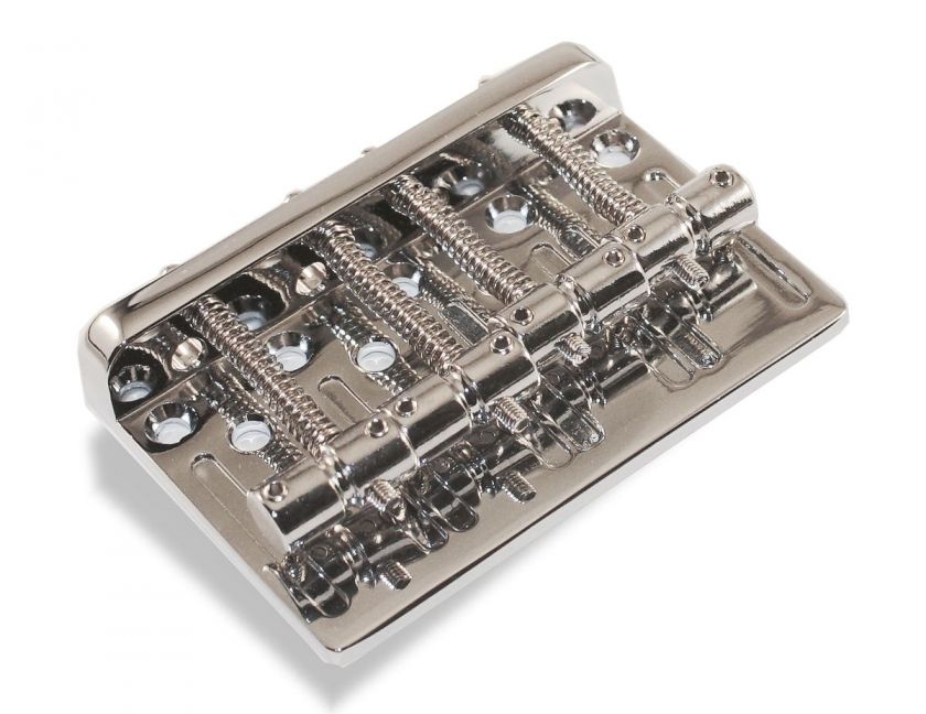 Bass Bridge 57mm 4 String thru body/bridge Chrome 030955666464  