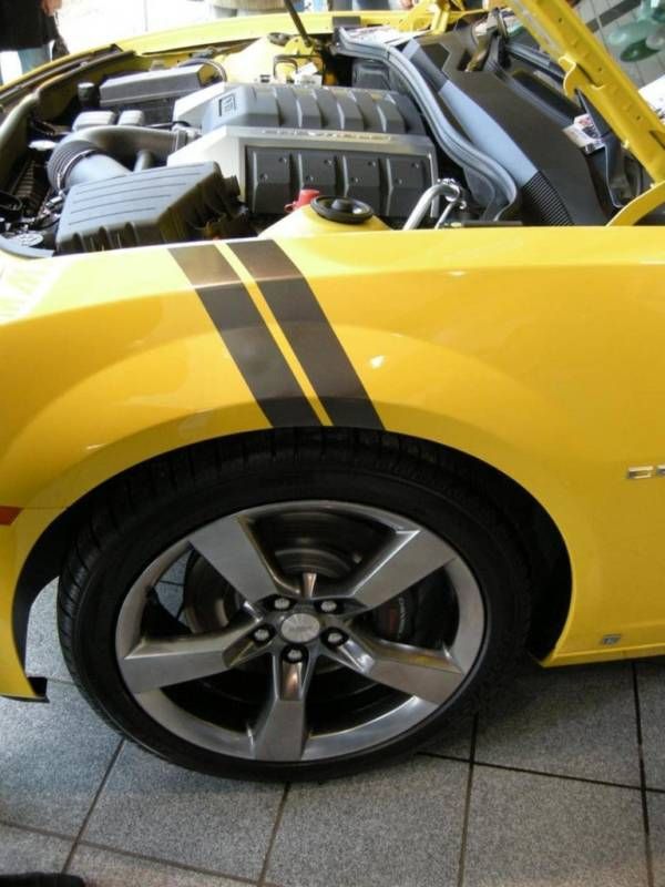 2011 Camaro Grand Sport Fender Hash Mark Stripe Stripes  