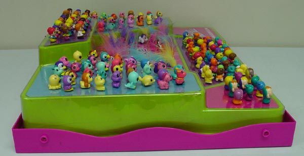 Rare Squinkies Store Display 162 pieces  