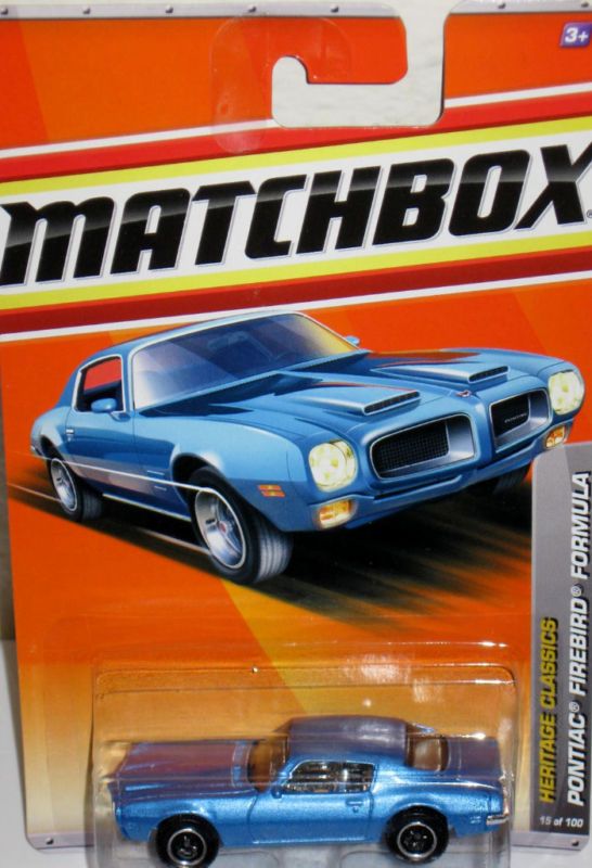 Pontiac Firebird Formula Matchbox 2011 H.C. #15/100  