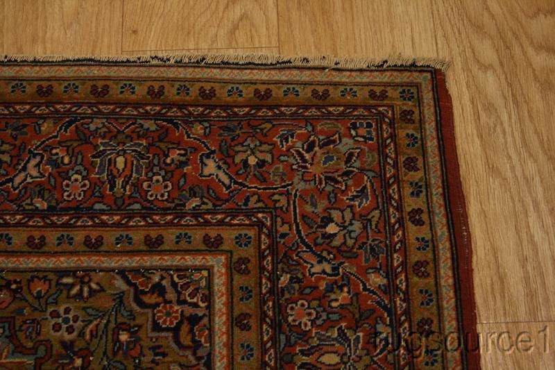 COLLECTIBLE ANTIQUE 3X5 KASHAN PERSIAN ORIENTAL AREA RUG WOOL CARPET 