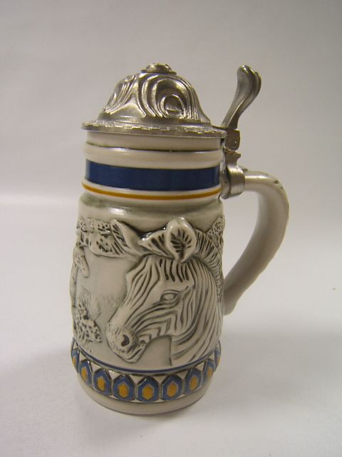 Avon lidded stein Endangered Species Mountain Zebra  