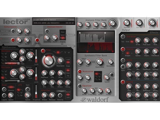 Waldorf Lector Virtual Synth Instrument PC/MAC   Email  