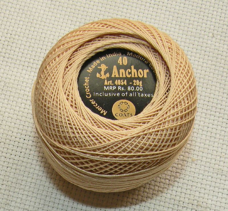 ANCHOR LARGE CROCHET STRANDED COTTON BALLS. 20 Gm each  