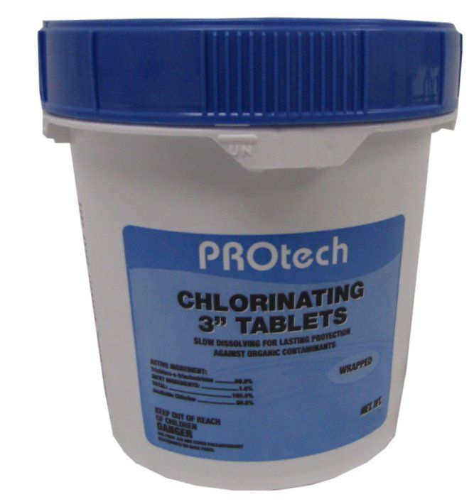 Stabilized Chlorine 3 Tablets Swimming Pool/Spa 5 LBS 660174104548 