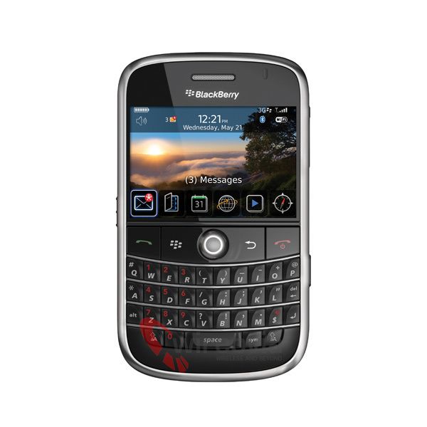 New Unlocked Blackberry 9000 Bold Black Color GSM 3G Wifi PDA Smart 