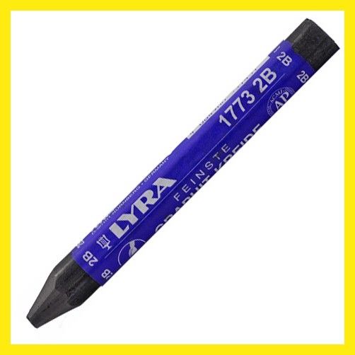 GRAPHITE WATER SOLUBLE LEAD LYRA 1773 2B 12MM  