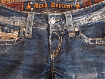 The Buckle ROCK REVIVAL JEANS size 27 Patti Boot  