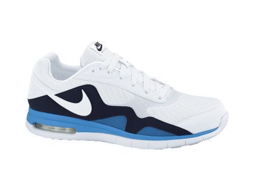 Mens Nike Air Max Odyssey Running Shoes White/Obsidian Neptune Blue 