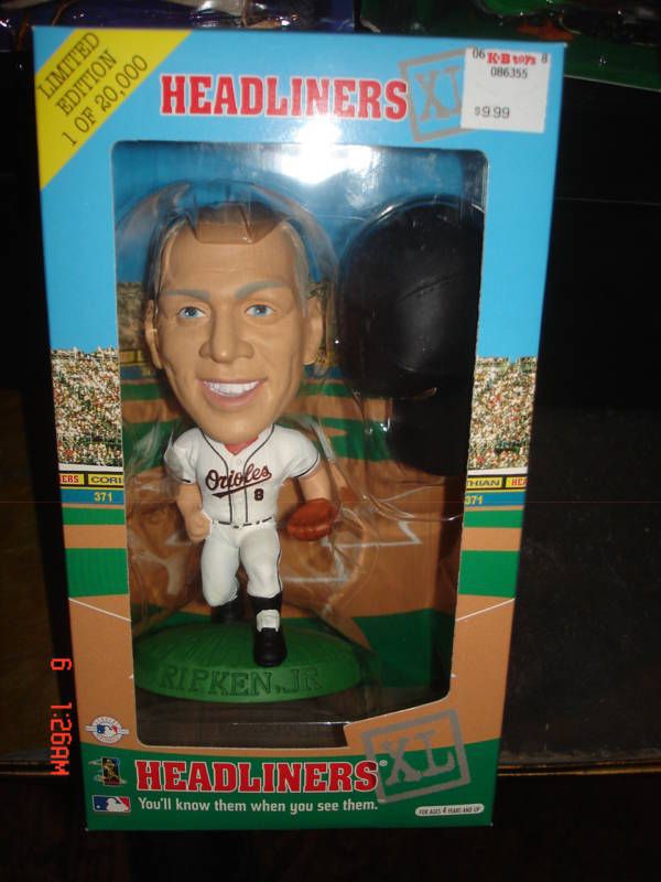 CAL RIPKEN JR. 1998 HEADLINERS XL #ED FIGURE ORIOLES  