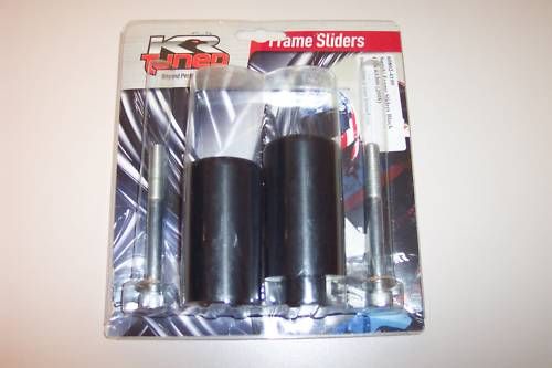 SUZUKI HAYABUSA FRAME PROTECTORS FITS 2008 BLACK NEW  