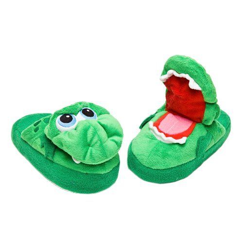 STOMPEEZ SLIPPERS Growling Dragon SIZE MEDIUM ~NEW~ 697696725203 