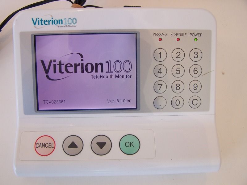 VITERION 100 TELEHEALTH MONITOR USED  