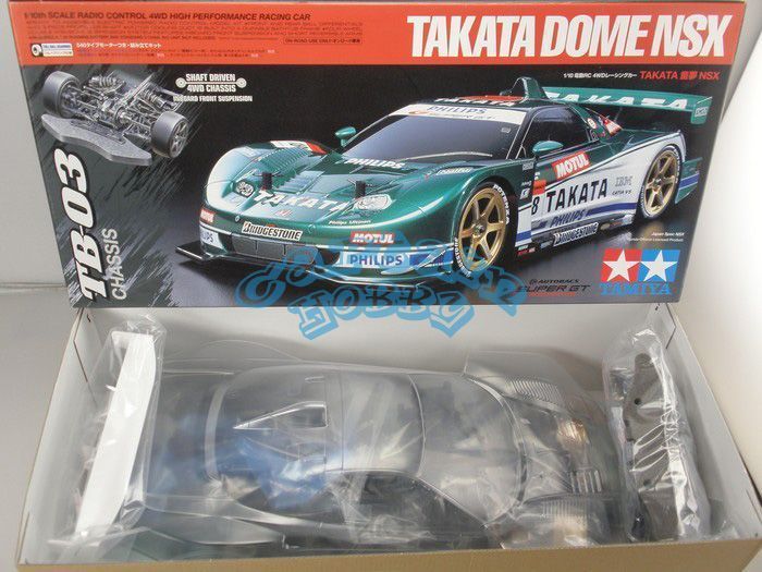 Tamiya 58424 RC Takata NSX 2008   TB03 1/10  