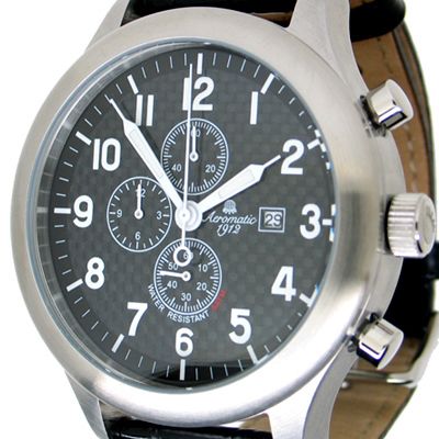 XXL German PILOT Precision Miltary Chronograph A1315  