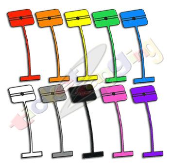 1,000 1 REGULAR TAGGING GUN FASTENERS BARBS  10 COLORS  