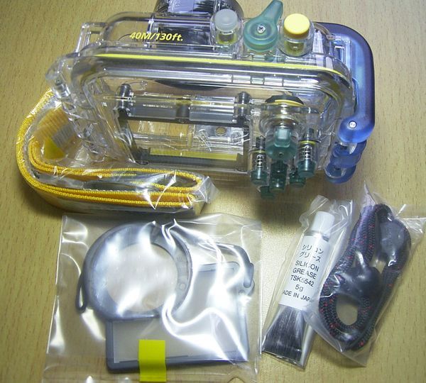 Genuine NEW Canon WP DC7 WaterProof Case for Canon IXUS 900 Ti(SD900 