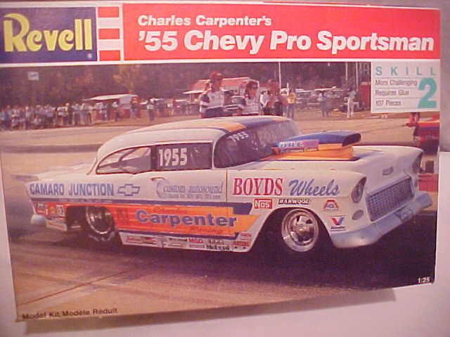 REVELL CHARLES CARPENTER’S ‘55 CHEVY PRO SPORTMAN 125  