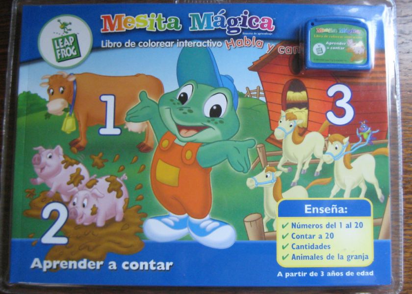 LeapFrog MESITA MAGICA Aprender a contar Spanish NEW  