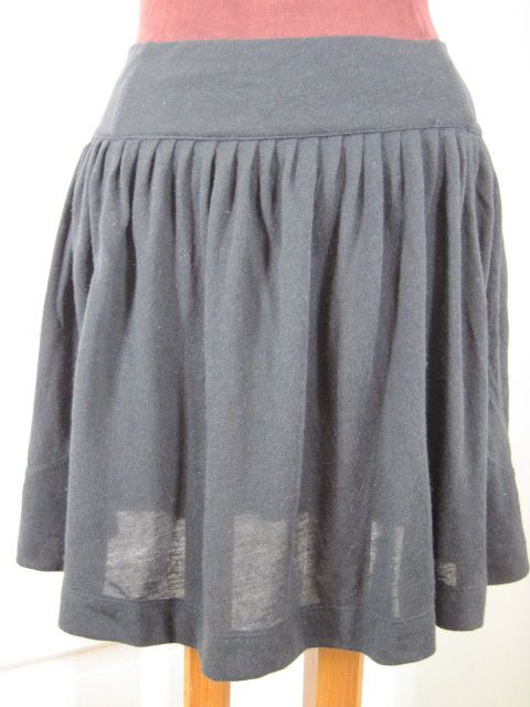 FREE PEOPLE Black Jersey Skirt S  