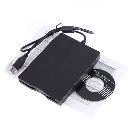 USB 1.1/2.0 External Floppy Disk Drive Portable 1.44 MB FDD 