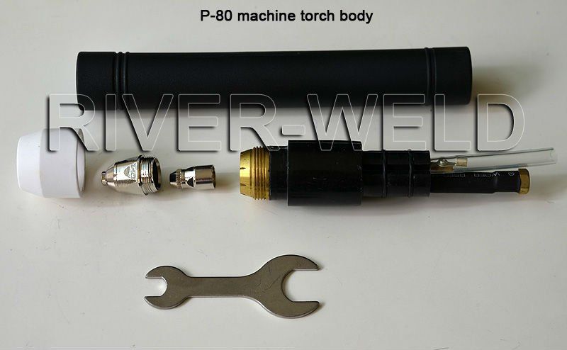 80 Plasma Cutting Torch Head 0º machine torch body  