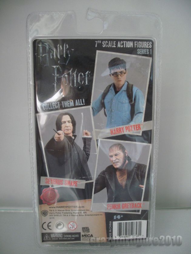 100% NECA Harry Potter 7 SCALE ACTION Figure SERIES 1 SEVERUS SNAPE 