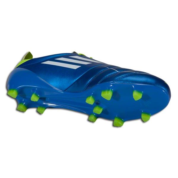 adidas F50 adizero TRX FG (Lea) Anodized Blue/White/Slime G51582 