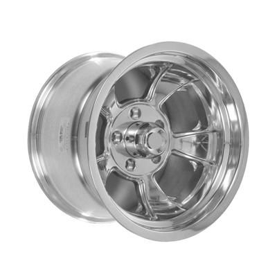 Summit Racing 541 5165PS Wheel, Pulsar, Aluminum, Polished, 15 in. x 