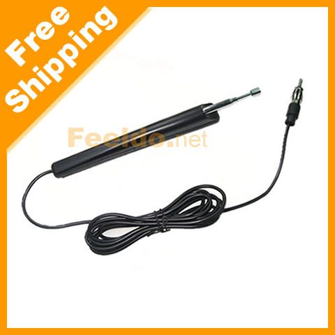 New Car Auto FM/AM Radio Antenna Indoor/outdoor Black  