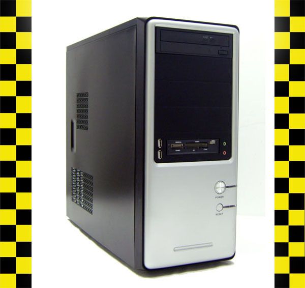 AMD Dual Core X2 250 8GB DDR3 Ram 1TB DVDRW Windows 7 Home Office PC 