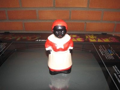 BLK AMERICANA AUNT JEMIMA MAMMY COIN BANK  