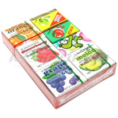   Gum Assorted 7 Pack Sampler Japanese Candy Snack NEW FRESH  