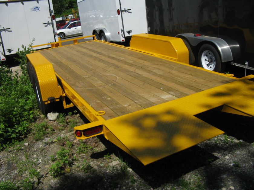 NEW 2011 SURE TRAC 7 x 20 Tilt Bed Equipment Trailer  