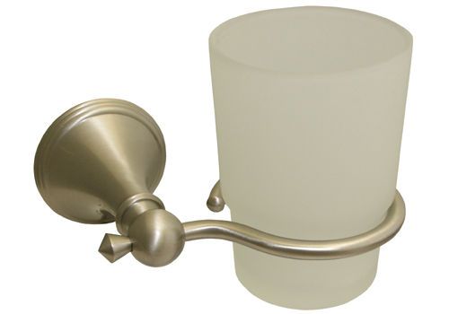 Satin Nickel Bathroom Accessories Tumble Holder Brass  