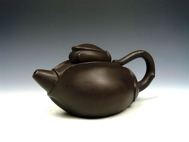 Ship From U.S* Finest Zisha Pottery Hand Crafted Orchid Flower Teapot