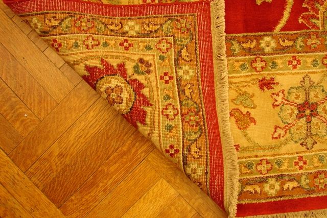 8X10 NEW HANDMADE CHOBI PESHAWAR RUG  RED&GOLD  