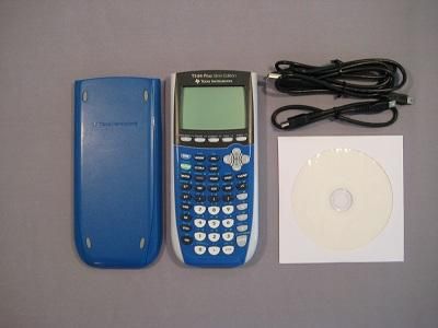   Instrument TI 84 Plus Silver Edition BLUE graphing calculator  