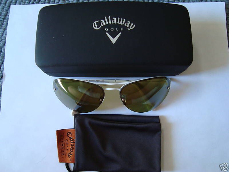 CALLAWAY C400 WH SUNGLASSES $160 MSRP AWESOME DEAL  