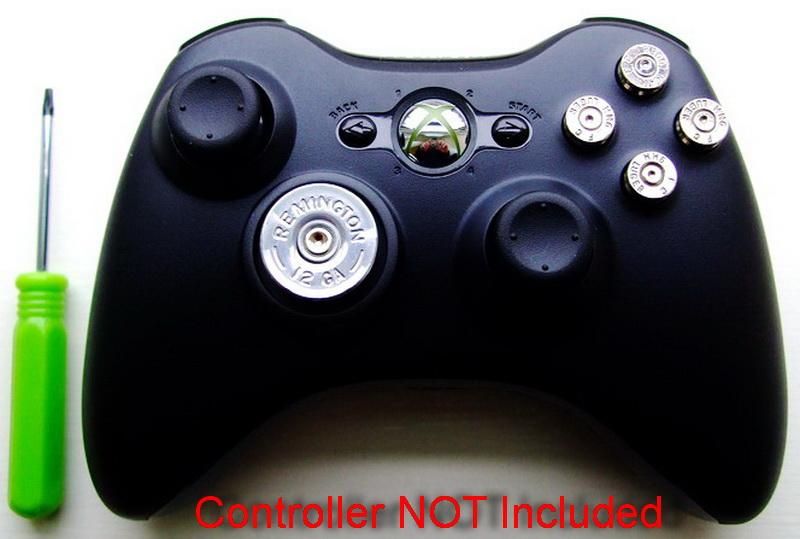 Custom XBOX 360 Controller D Pad 9mm Bullet Buttons NR  