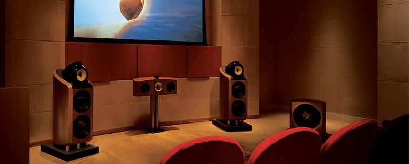 HTM2 Diamond Series Ctr. Channel Speaker Bowers & Wilkins RoseNut 