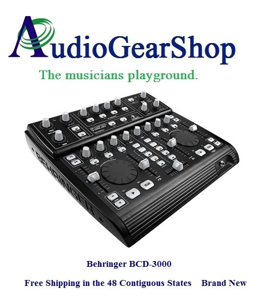 Behringer BCD3000 B Control DJ Mixer BCD 3000  