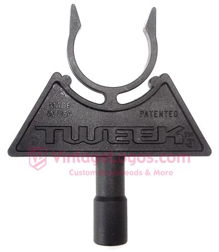 Tweek Drum Key   Mounts to drum hardware stand   SLUG  