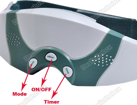 Electric Magnetic Eye Care Massager Alleviate Fatigue Healthy Forehead 