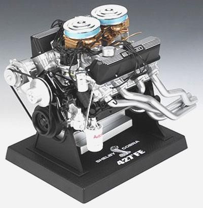 Ford 427 Shelby Wedge 16th Scale Ford Diecast Engine  