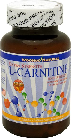 Extra Strength L CARNITINE 500 120 Caps 500MG FREE SHIP  