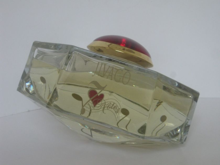 JIVAGO 7 NOTES GIANT FACTICE PERFUME BOTTLE  