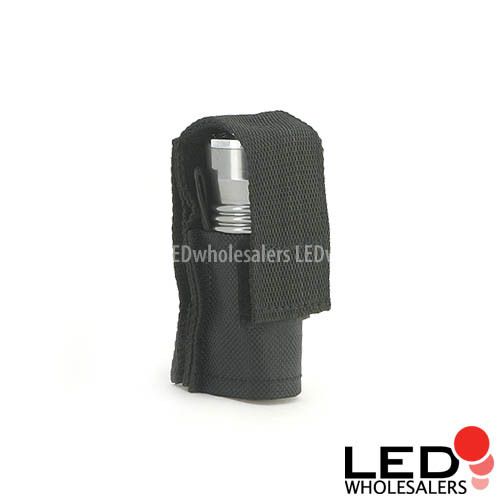 Heavy Duty Nylon Holster for 21 LED 3 AAA Flashlights  