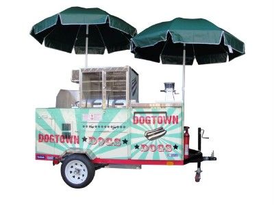 Hot Dogs Vending Food Cart by Kareem Carts  New   