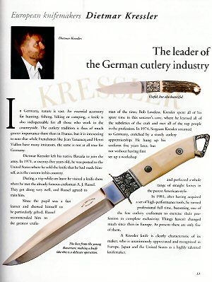 100 LEGENDARY KNIVES BOOK History Famous Names European & American 